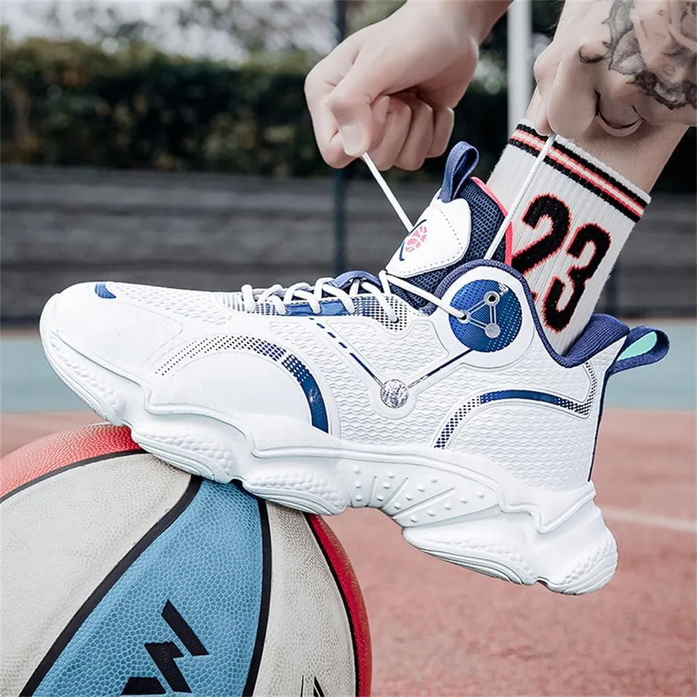 New Men's Fashion High Top Basketball Shoes Fashion Running Sneakers Non Slip Training Athletic Shoes