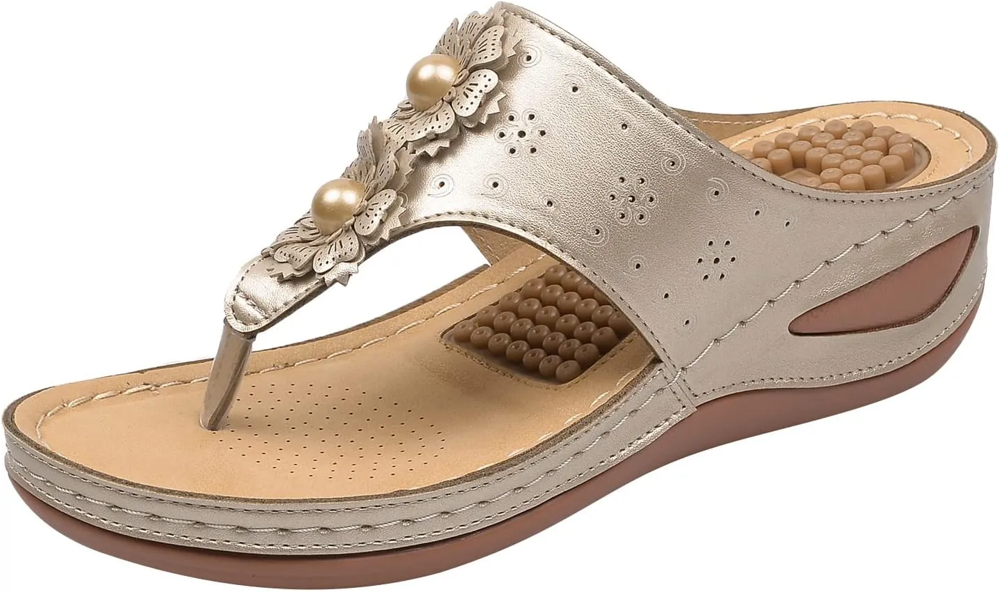 Orthopedic Sandals for Women Plantar Fasciitis Orthopedic Flip Flop Slippers Shose Woman Sandals Orthopedic Women's Slippers with Arch Support High Top Orthopedic Walking Sandals Women Comfort Wide