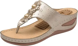 Orthopedic Sandals for Women Plantar Fasciitis Orthopedic Flip Flop Slippers Shose Woman Sandals Orthopedic Women's Slippers with Arch Support High Top Orthopedic Walking Sandals Women Comfort Wide