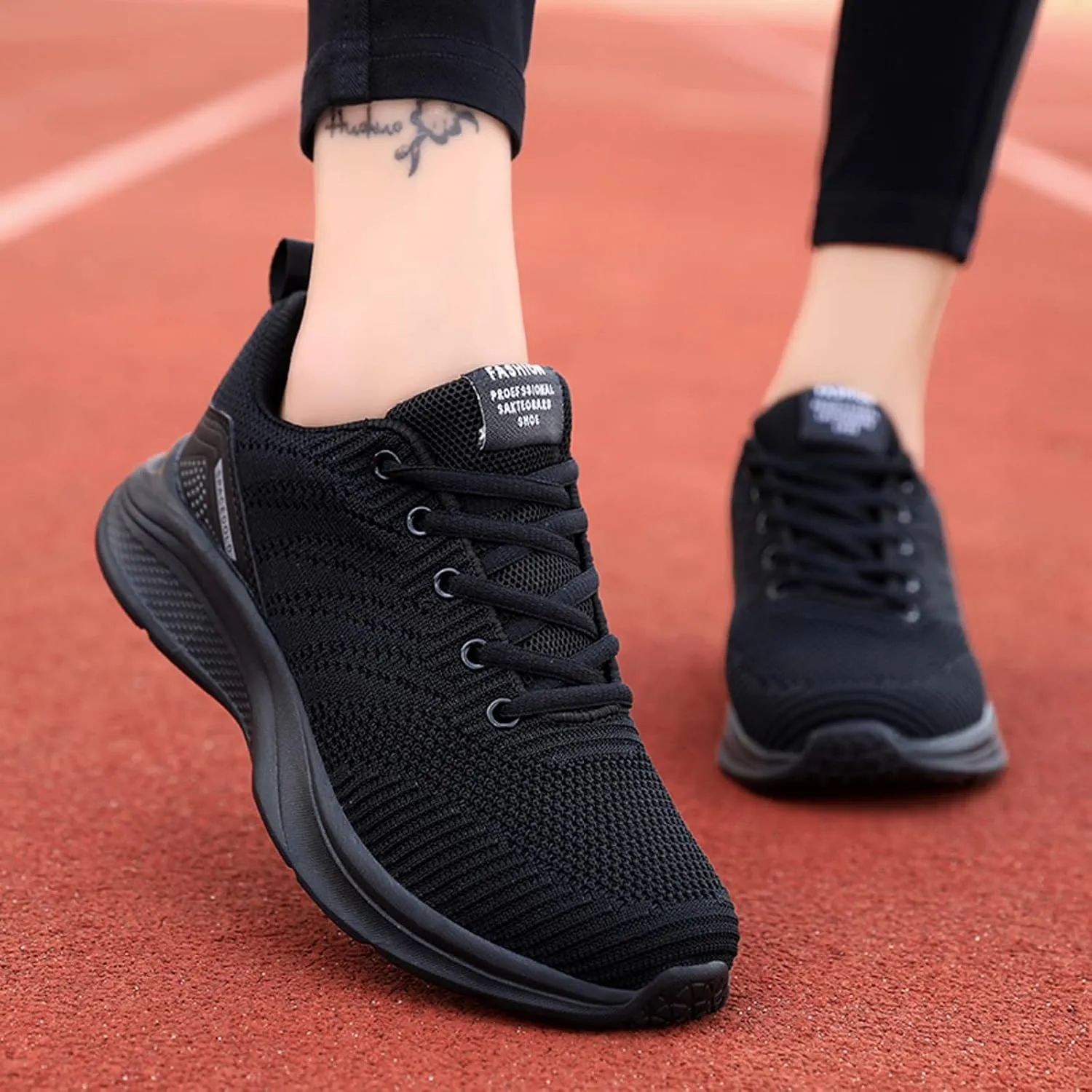 Orthopedic Shoes for Women Slip On Fashion Breathable Anti-Skid Mesh Low Top Shoes Comfortable Casual Lace-Up Walking Shoes