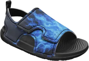 Pink Stripe Sandals Kids Girls Fashion Sport Athletic Sandals Lightweight Summer Beach Water Shoes for Toddler Adjustable