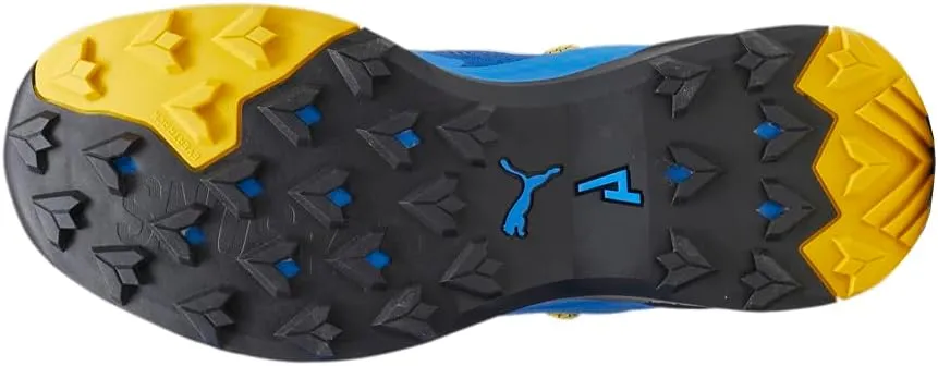 Puma Mens Explore Nitro Hiking Hiking Sneakers Shoes - Blue