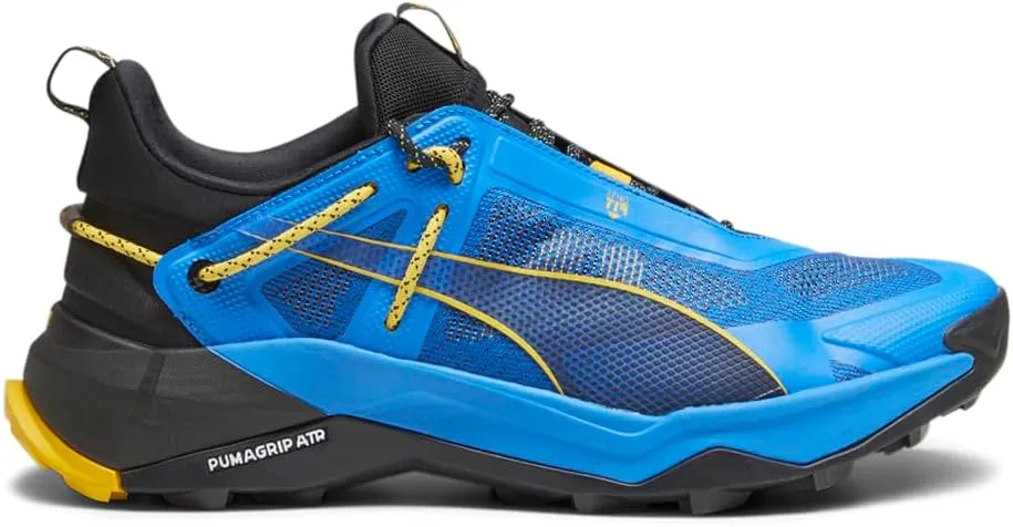 Puma Mens Explore Nitro Hiking Hiking Sneakers Shoes - Blue