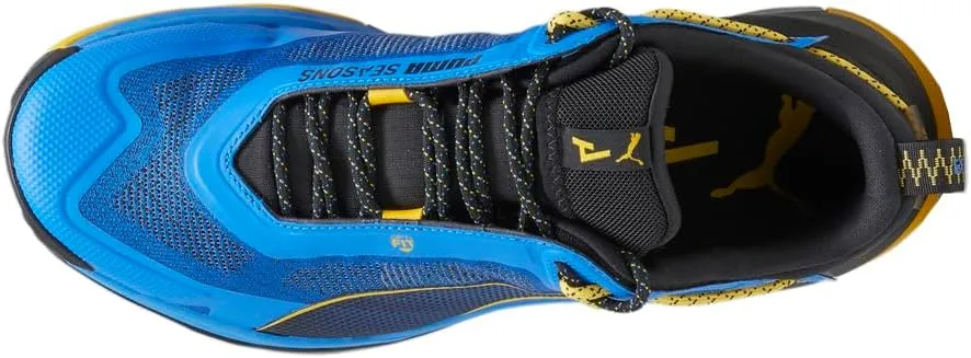 Puma Mens Explore Nitro Hiking Hiking Sneakers Shoes - Blue