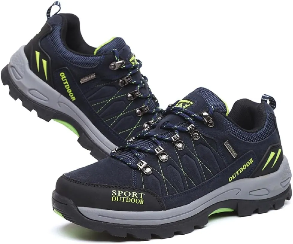 QISHENG Mens and Women Hiking Shoes Climbing Shoes Breathable Sport Walking Shoes Hunting Athletic Shoes Outdoor Sneakers