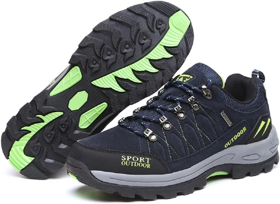 QISHENG Mens and Women Hiking Shoes Climbing Shoes Breathable Sport Walking Shoes Hunting Athletic Shoes Outdoor Sneakers