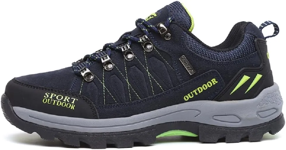 QISHENG Mens and Women Hiking Shoes Climbing Shoes Breathable Sport Walking Shoes Hunting Athletic Shoes Outdoor Sneakers