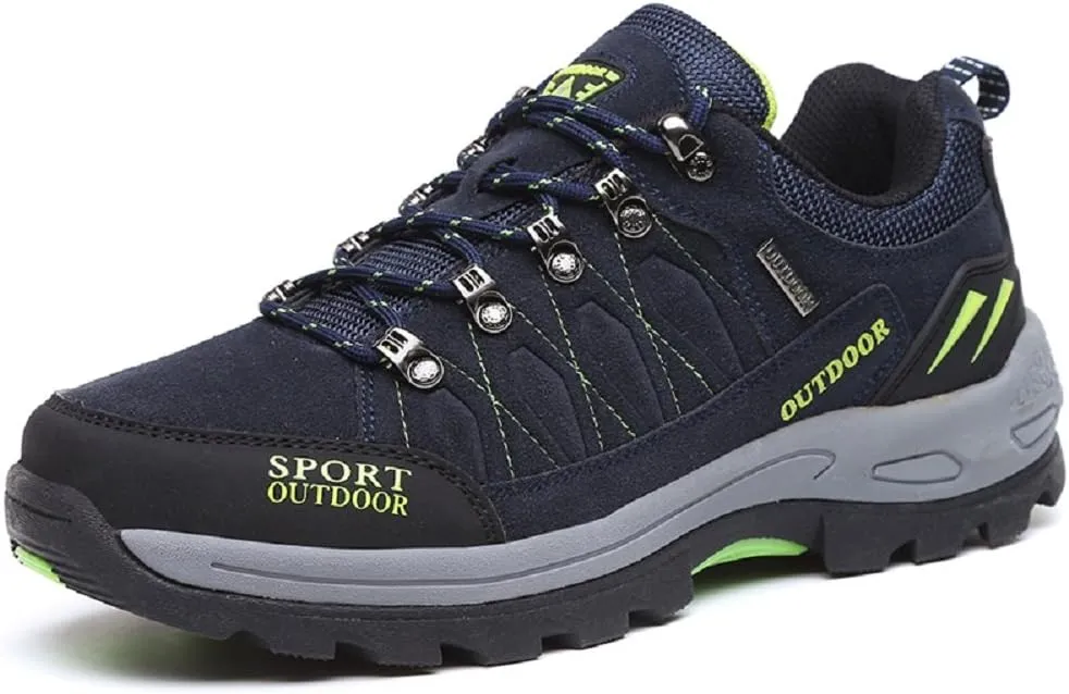 QISHENG Mens and Women Hiking Shoes Climbing Shoes Breathable Sport Walking Shoes Hunting Athletic Shoes Outdoor Sneakers