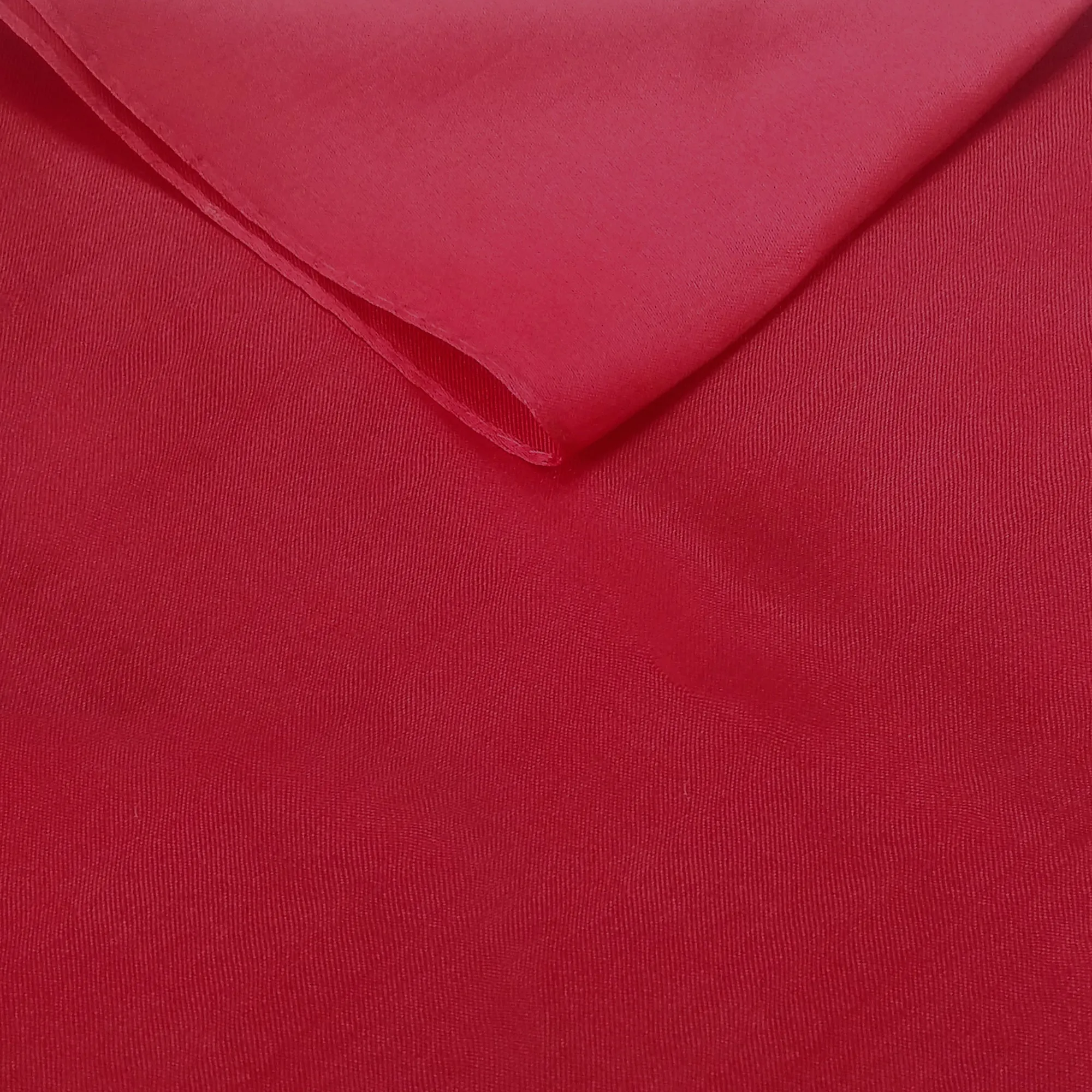 Red Satin Table Runner
