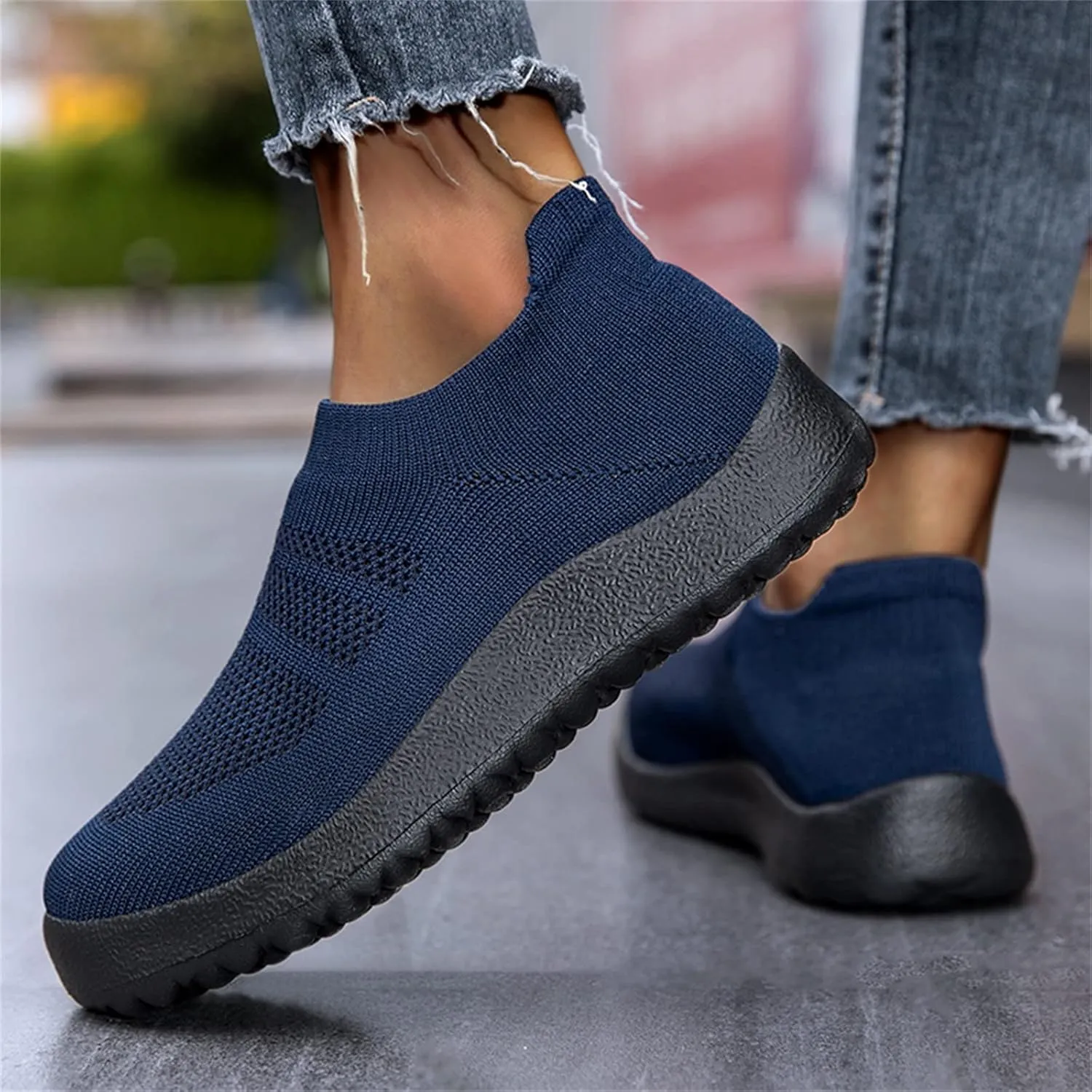 Running Shoes for Women Wide Walking Shoes Women Arch Support 11w Slip On Shoes for Elderly Women Silver Sneakers for Women Slip On Athletic Shoes Women Size 5