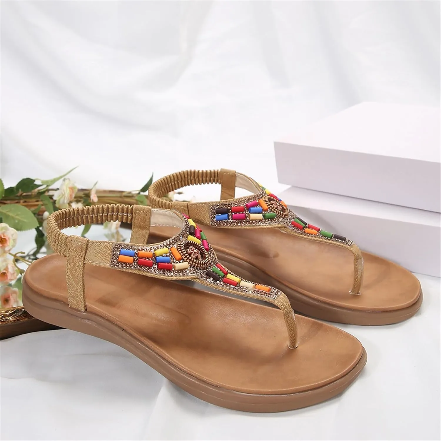 Sandal for Women Flat Sandals Casual Ankle Strap Sandals Open Toe Slide Sandals Orthopedic Sandals For Women