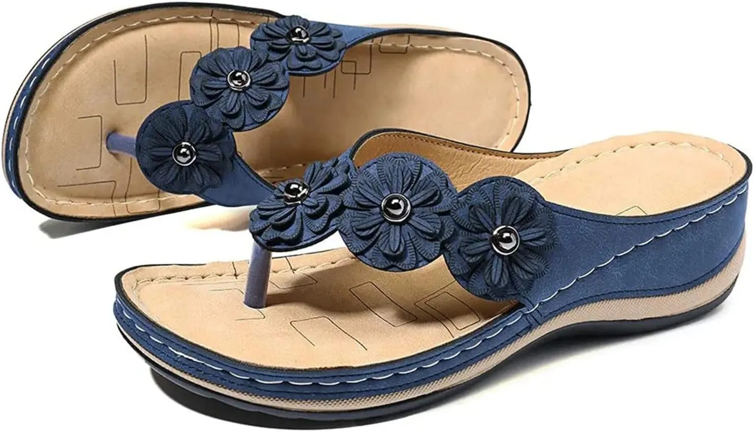 Sandals For Women Wedge Shoes Orthopedic Sandals Womens Casual Walking Platform Wedge Sandals Arch Support Sandal