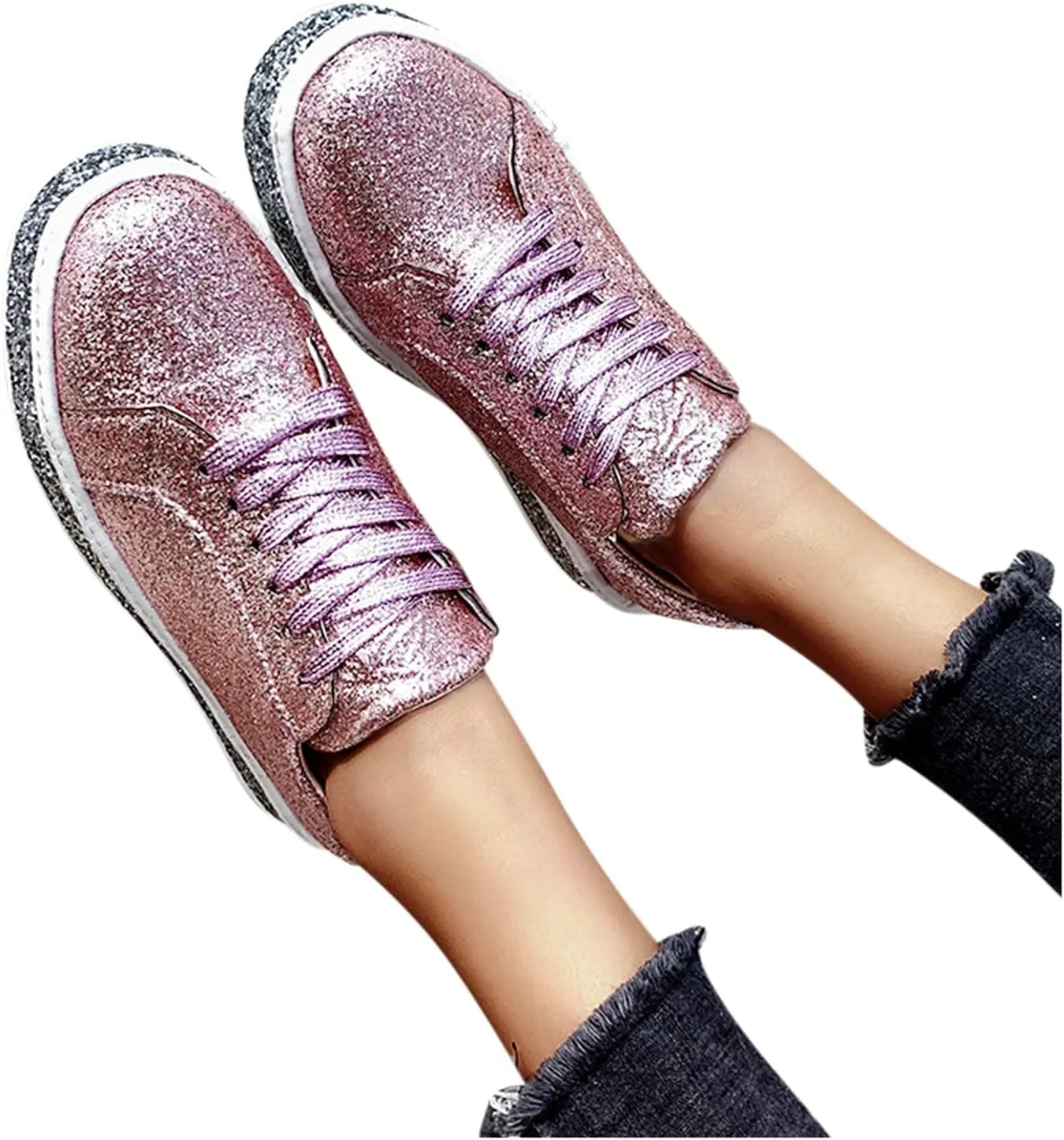 SBGMoSJ White Sneakers for Women Slip On Womens Black Tennis Shoes Slip Ons Casual Shoes for Women Sneakers White Sneakers for Women Wide Toe Box Zapato Ortopedico para Mujer Negro