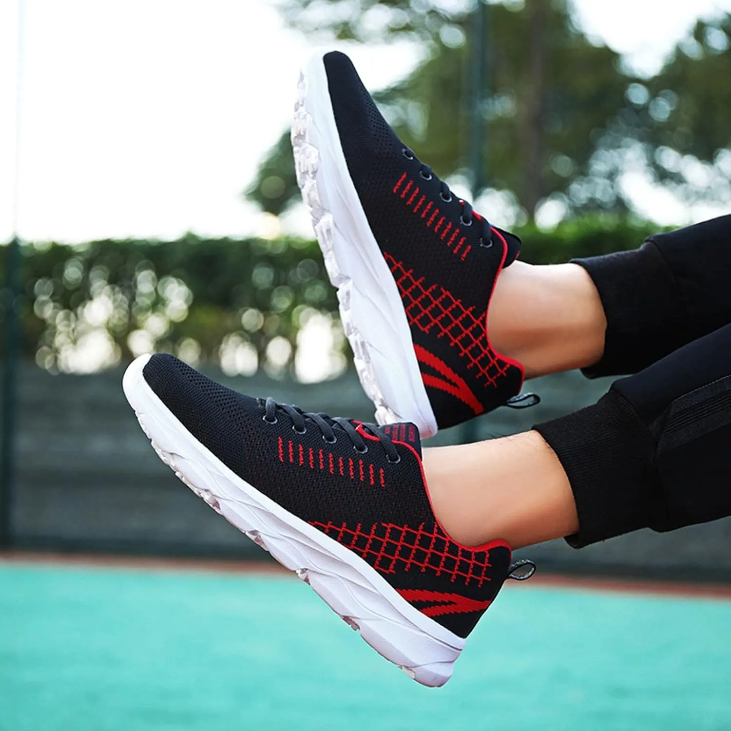 Tennis Shoes Womens Lightweight Comfortable Lace up Womens Running Shoes Wide Width Brown Casual Shoes High Top Sneakers Black Tennis Shoe Cross Trainer Shoe