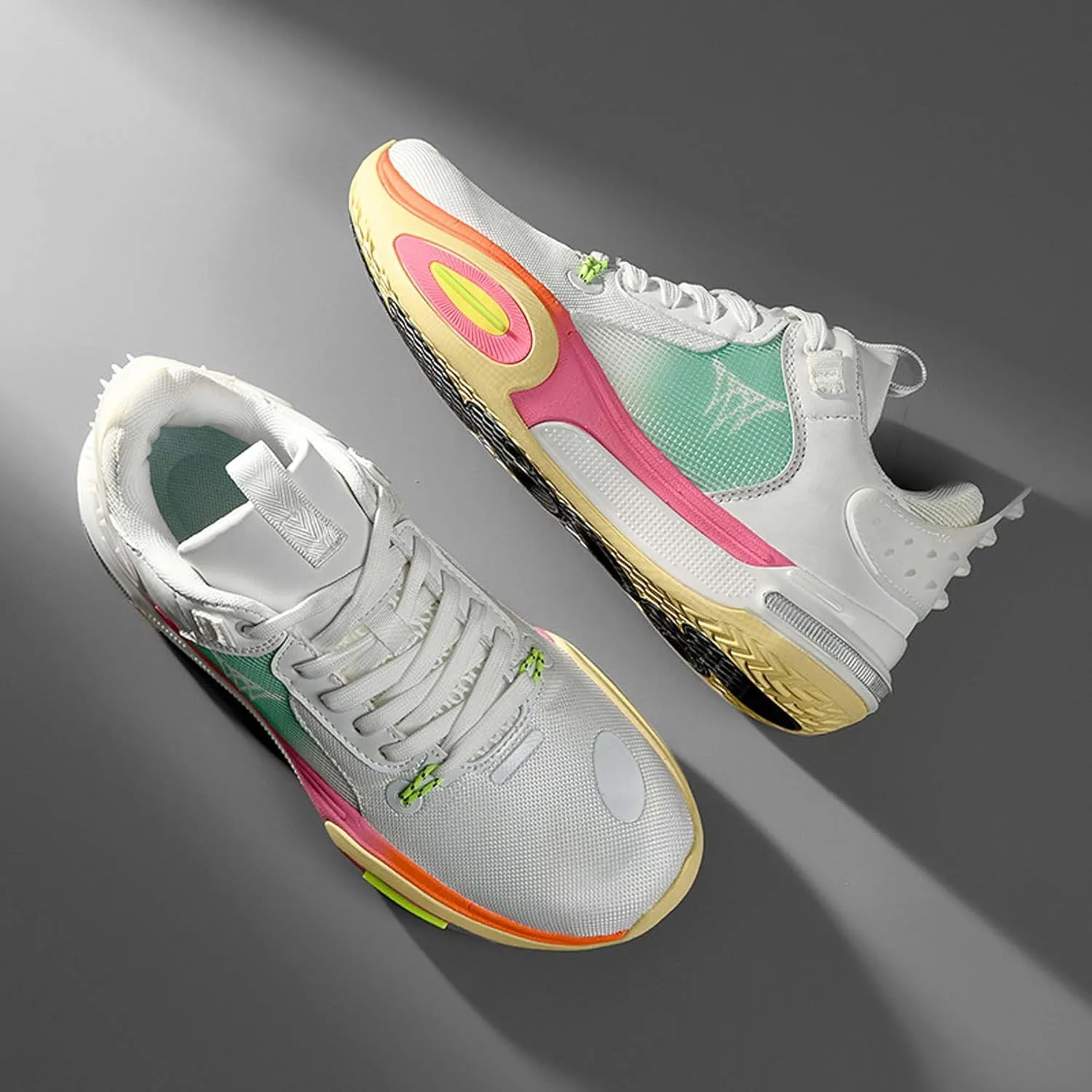Unisex Basketball Shoes, Lightweight and wear-Resistant Basketball Shoes, Men's Fashionable Sports Shoes
