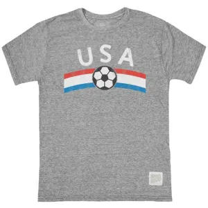 USA Soccer Tri-Blend Crew Tee