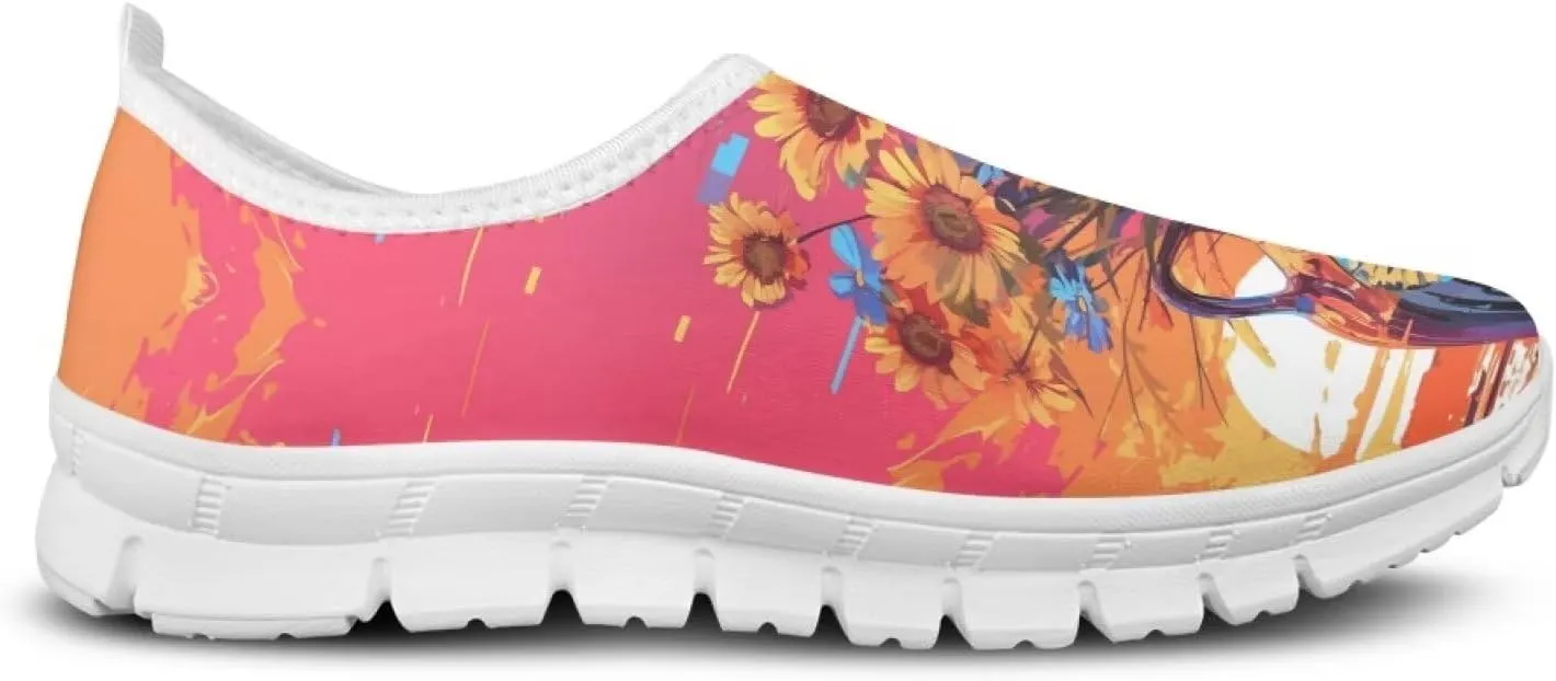Walking Sneakers for Women Casual Slip On Shoes