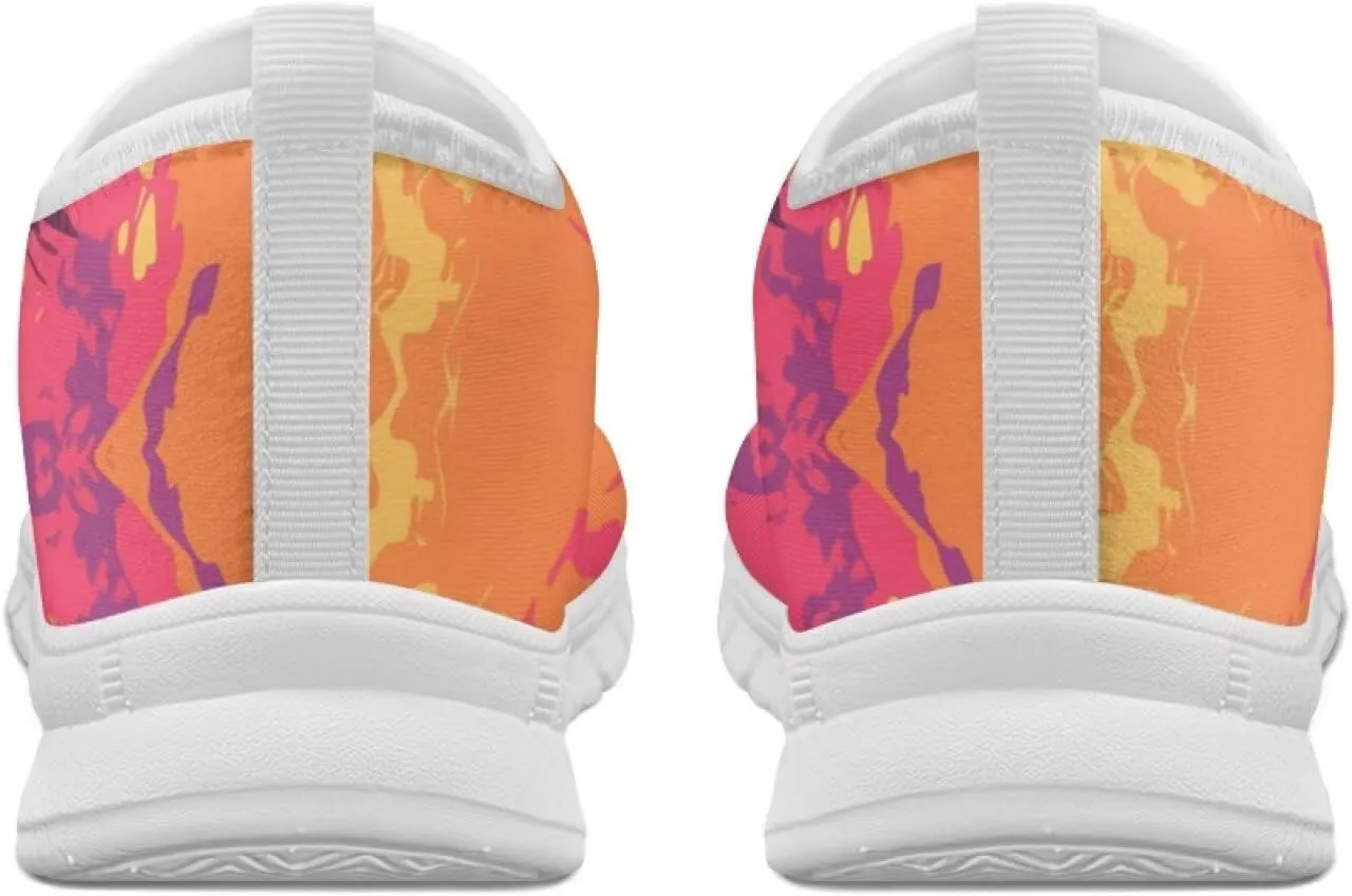Walking Sneakers for Women Casual Slip On Shoes