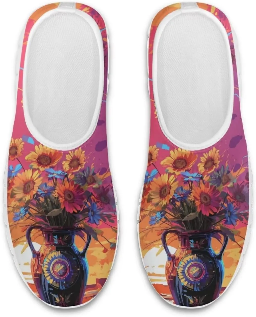 Walking Sneakers for Women Casual Slip On Shoes