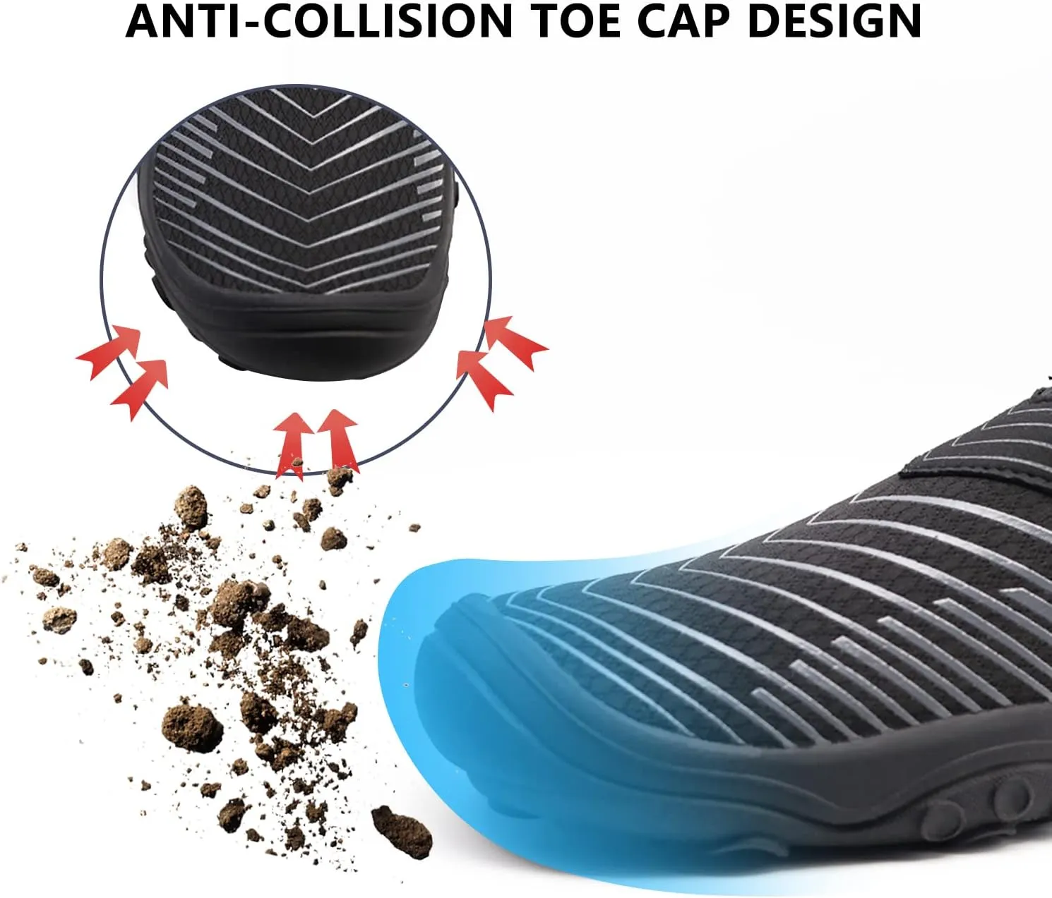 Water Shoes Mens Womens Quick-Dry Barefoot Beach Kayaking Pool Aqua Sock Surfing Climbing Yoga