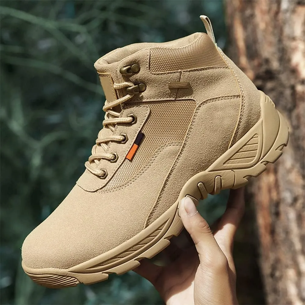 Waterproof Hiking Shoes Men Lightweight, Anti Slip Outdoor Ankle Boots Breathable, Activity Hiking Walking Shoes for Mens