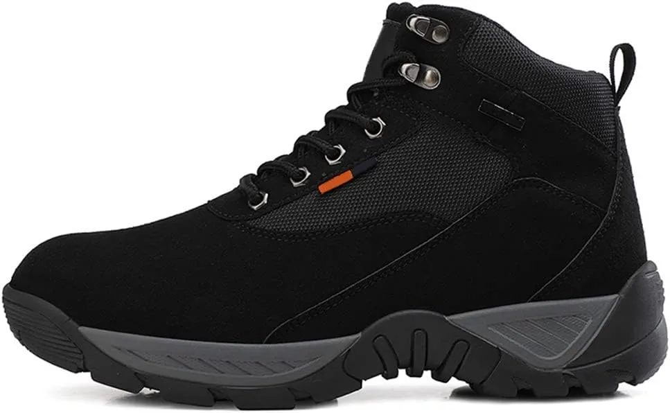 Waterproof Hiking Shoes Men Lightweight, Anti Slip Outdoor Ankle Boots Breathable, Activity Hiking Walking Shoes for Mens