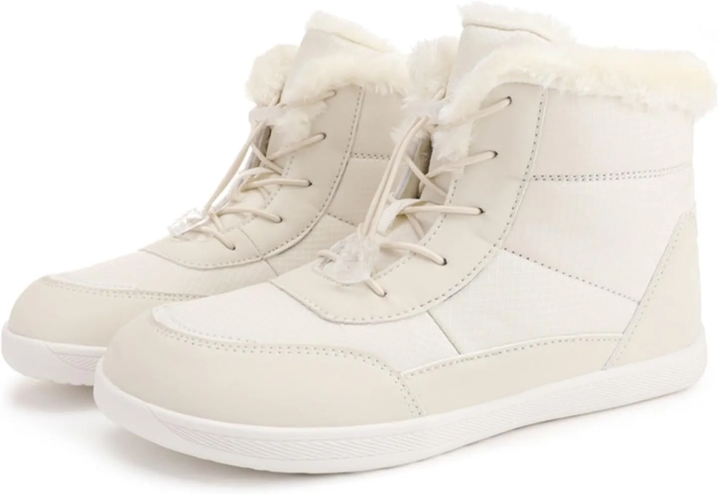 Winter Snow Boots Running Sneakers Non Slip Casual Barefoot Shoes Waterproof High Top for Travel Climbing Hiking