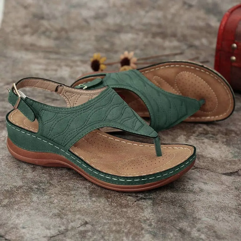 Women Hiking Sandals Arch Support Adjustable Hook Loop Straps Durable Sport Sandals Outdoor Adventure Comfortable Walking