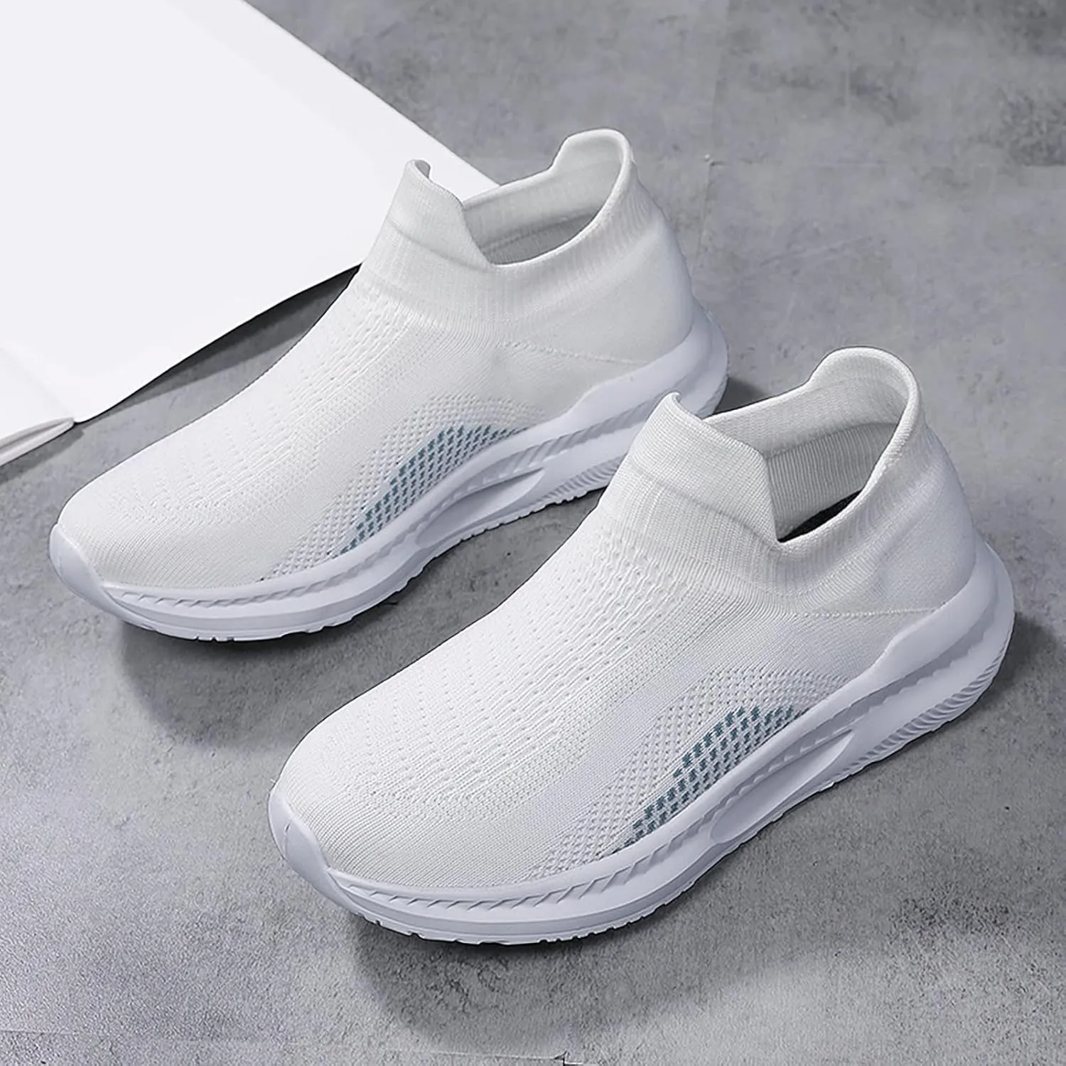 Women Sneakers Zapatos Negros Para Mujer Deportivos Womens Basketball Shoes Size 8 White White Sneakers for Women Slip On Zapatillas Elegantes De Tacon Para Mujer Blancas
