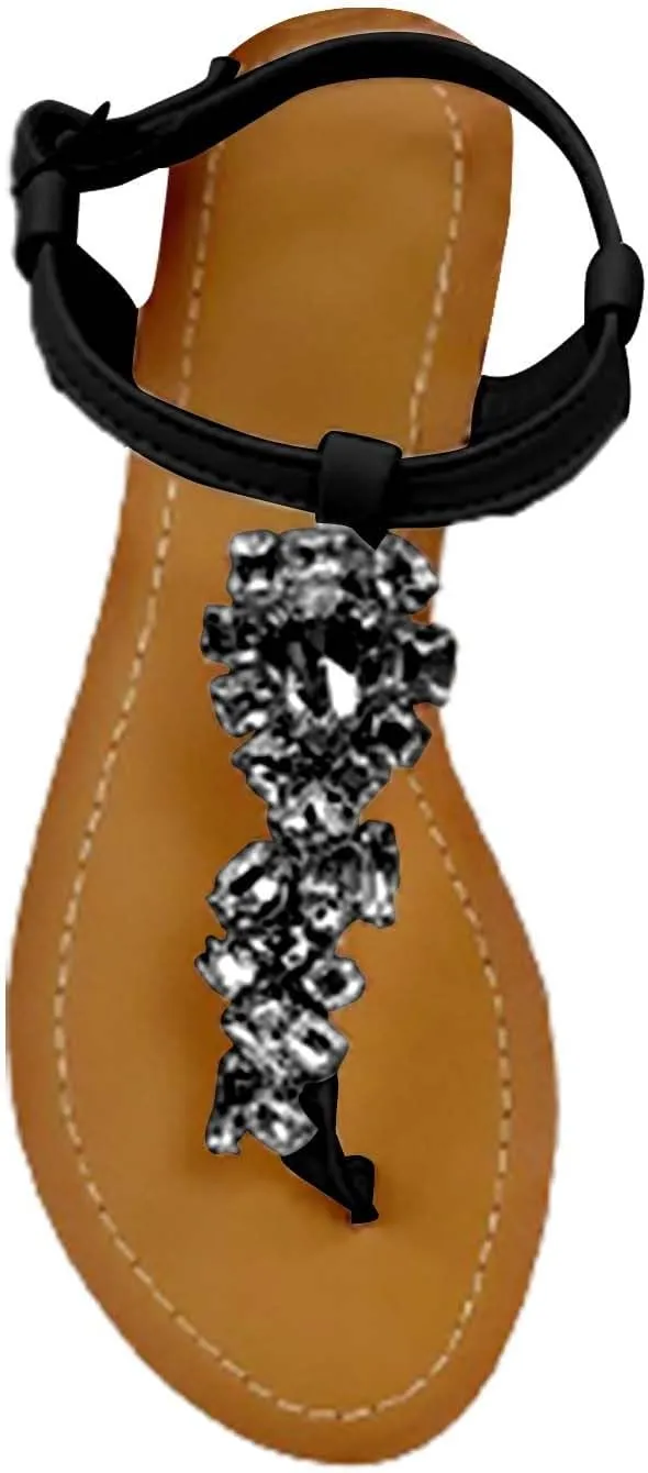Women's Flat Sandals Women Flip Flops with Clip Toe Sandal Shoes for Summer Beach Oceanside Holiday