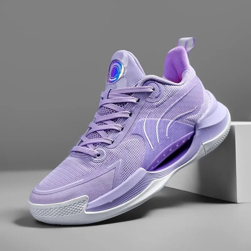Womens Mens Basketball Shoes Fashion Neutral High Rebound Sport Shoes Breathable Anti Slip Sneakers Running Walking Tennis Shoes