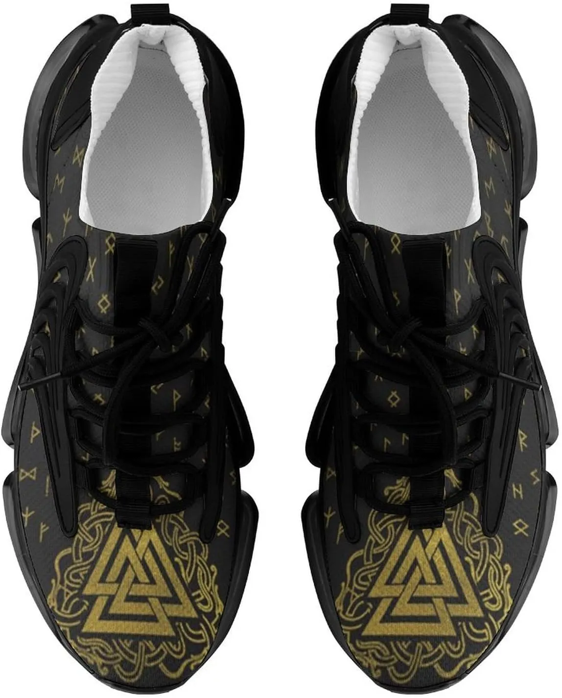 Womens Men's Viking Fashion Sneakers Non Slip Breathable Running Shoes Lightweight Gym Workout Shoes