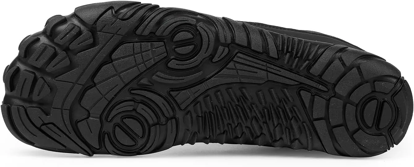 Womens Mens Waterproof Winter Barefoot Shoes Snow Boots Cotton Warm Fur Lined Unisex Walking Hiking Outdoor Shoes