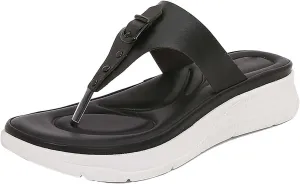 Women's Orthopedic Arch Support Sandals Comfortable Thong T-Strap Orthotic Casual Flat Sandals Walking Sandals Women