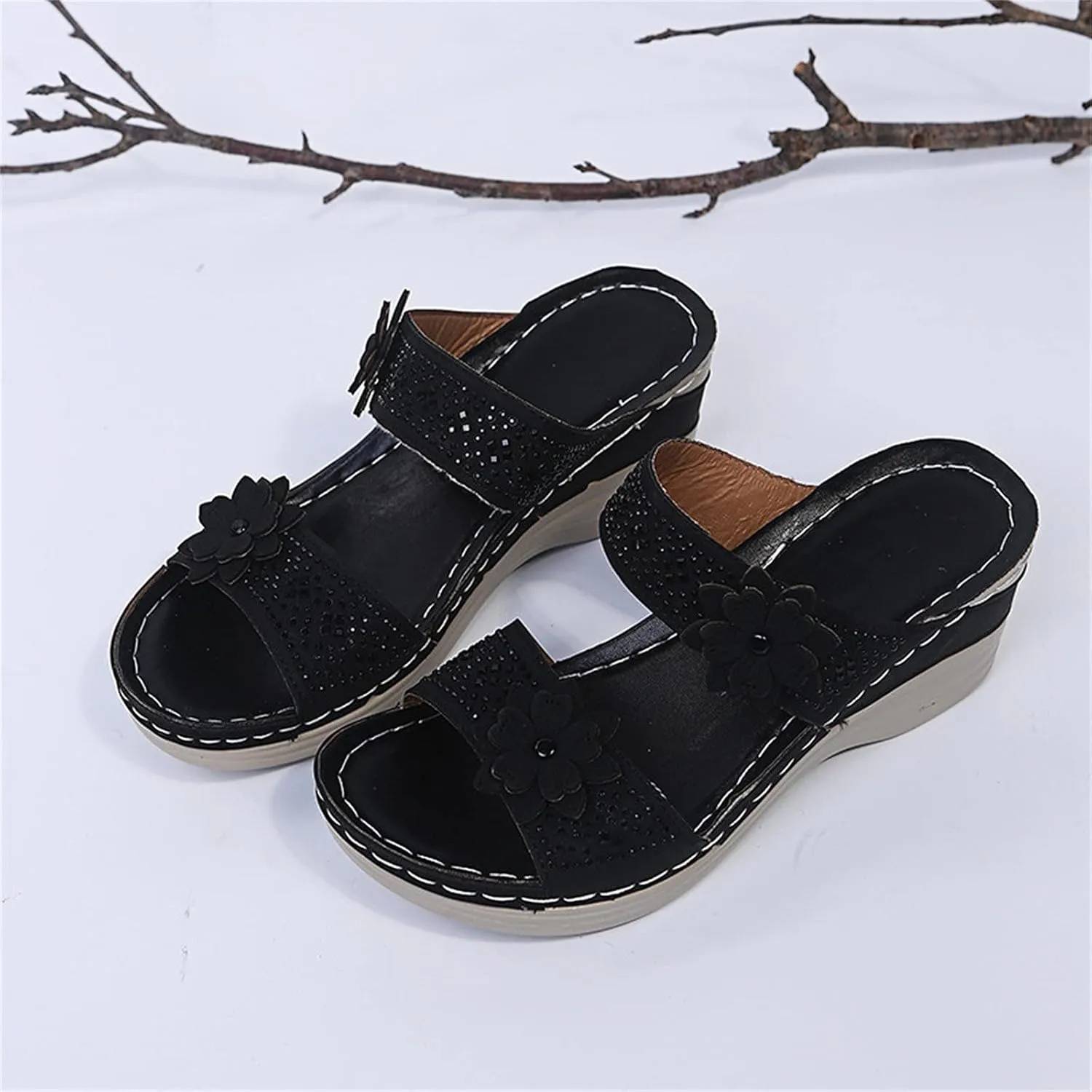 Womens Orthopedic Walking Sandals Orthopedic Women's Wide Width Sandals Woman Arch Support Sandals Orthopedic Dressy Sandals for Plantar Fasciitis for Women Orthopedic Walking Sandals for Wide Feet