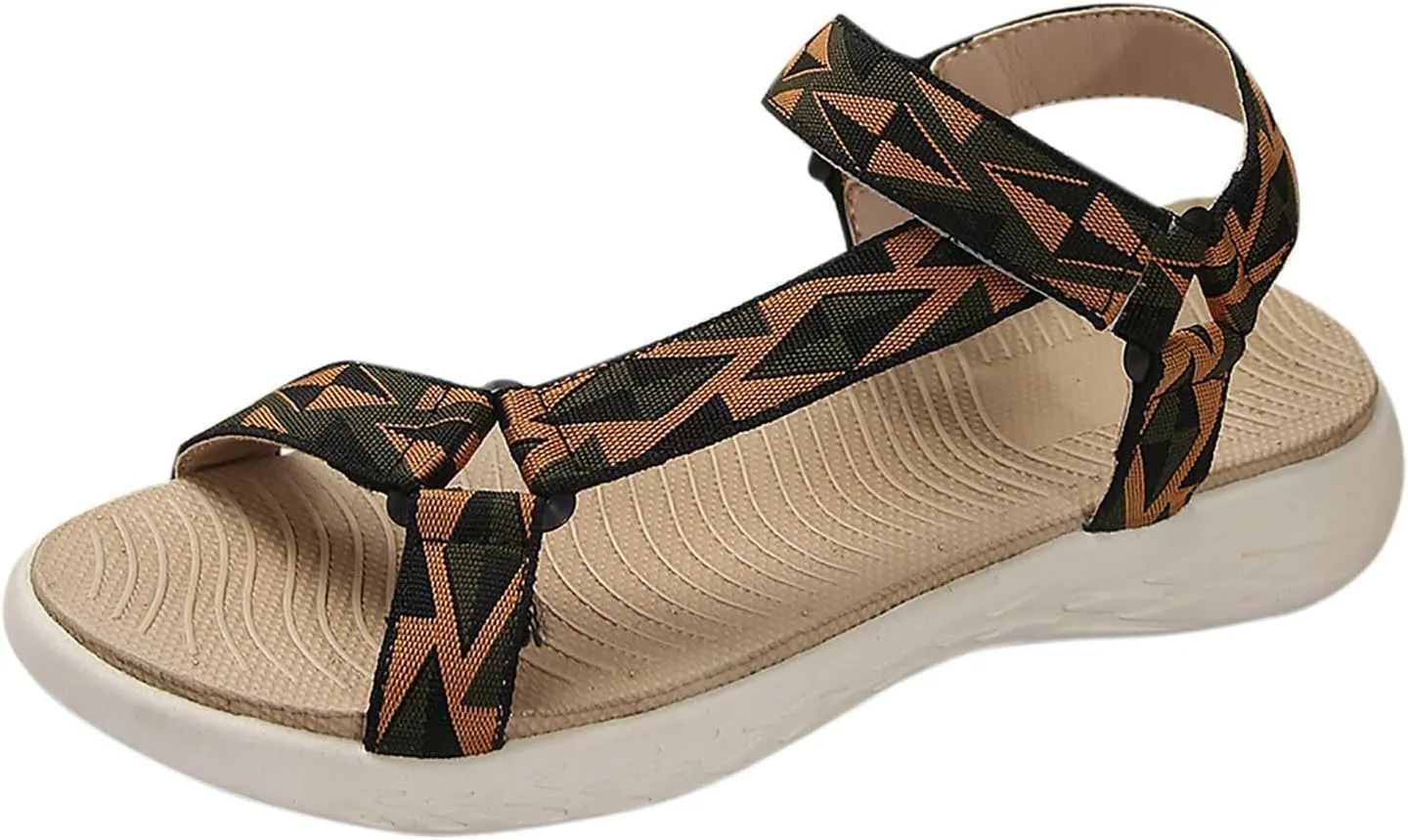 Womens sandals comfortable Sport Sandals Outdoor Hiking Sandals with Arch-Support Hiking Water Sandals