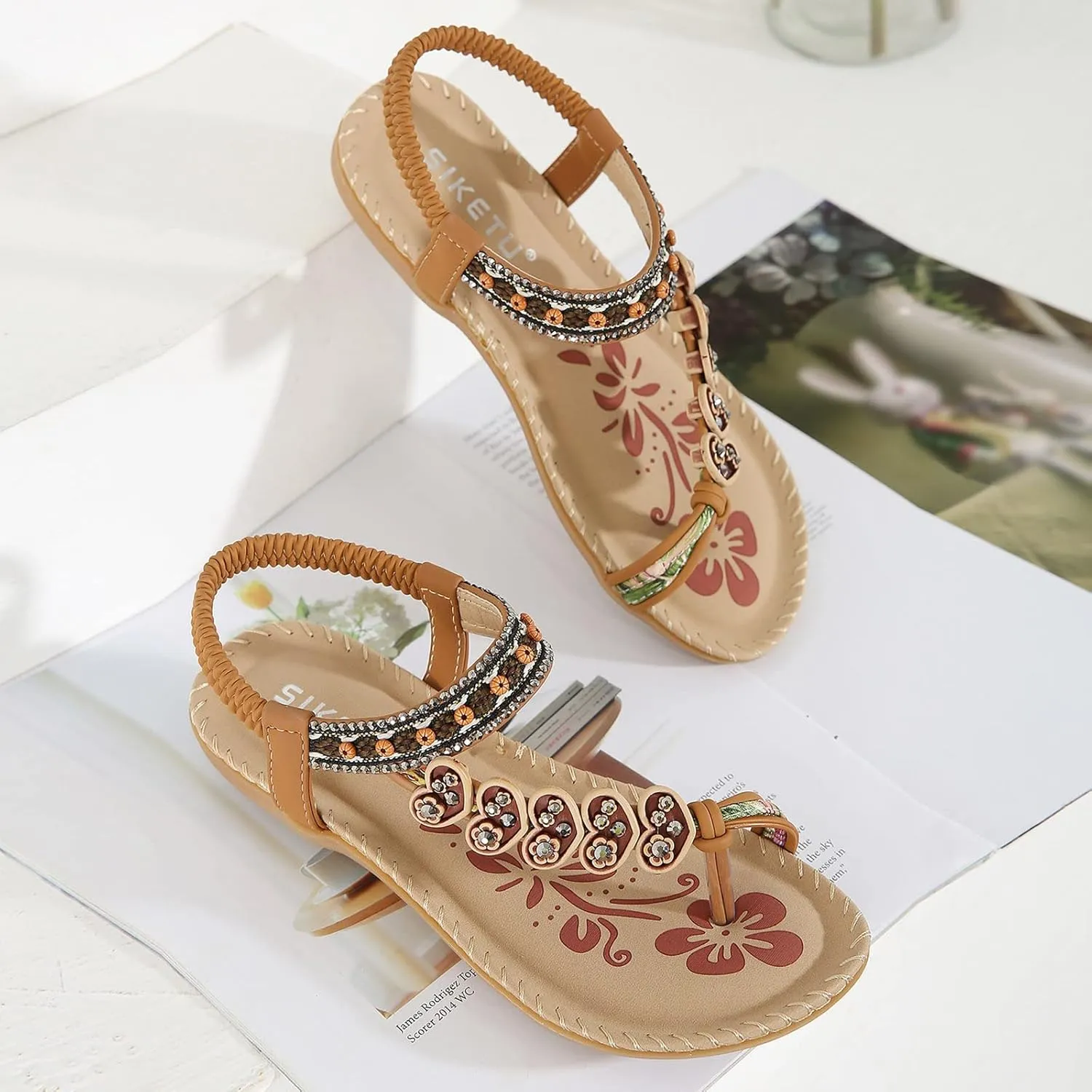 Women's Wedge Flip Flop Arch Support Orthopedic Sandals Outdoor Beach Slippers Shoes Womens Walking Sandal